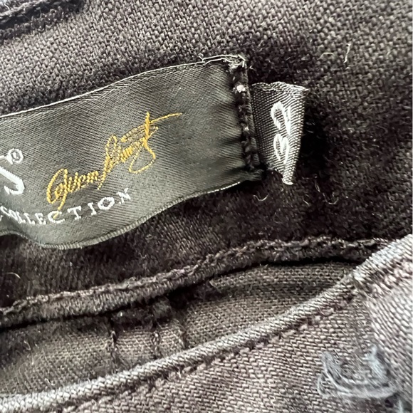 ABS by Allen Schwartz Ladies Black Capri Jean Shorts Size 32 - Picture 6 of 13